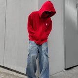 Autumn And Winter New Letter-Print Double-Hat Hoodie Ninja Mask Men And Women's Same Trendy Sweater HZ0108