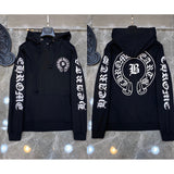 2025 New Hromium Heart Jersey Cross Hoodie Casual Loose Men's And Women's Zipper Hoodie HZ0108