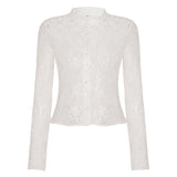 New Hollow Lace Splicing Babes Sexy Summer Slim Slime Thin Perspective Low-Rise Hot Pants HZ0107