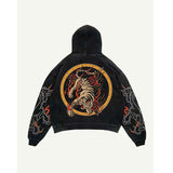 2025 New Skeleton Skull Rack 3D Printed Jersey Boy Tide Hoodie HZ0108