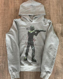 Wear-Dress Print Pattern Long-Sleeved Hoodie Hoodie Retro Coat Street Trendy Y2k HZ0108