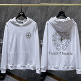 2025 New Hromium Heart Jersey Cross Hoodie Casual Loose Men's And Women's Zipper Hoodie HZ0108