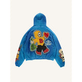 2025 New Skeleton Skull Rack 3D Printed Jersey Boy Tide Hoodie HZ0108