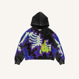 3D Printed Hoodie Men's Explosive 3D Hooded With Pocket Jacket HZ0108
