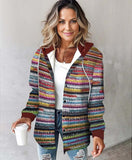 2025 Leisure Hot Lady Casual With Big Lattice Coat Autumn And Winter New HZ0108