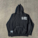 2025 Jersey Leaf Print Zipper Hoodie Jersey Casual Loose New Coat HZ0108