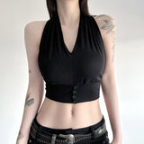 2025 Hottie Sexy High-Waisted Street Dark Wind T Tied Waist Thin 100 Folded Skirt Half-Skin Dress Girl HZ0107