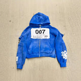 Diablo Personality Street Hoodie Without Pocket Design Zipper Trend Loose Men And Women's Same Dress HZ0108