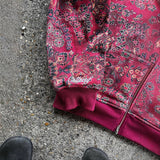 2025 Digital 3D Printing Ins Street Retro Zipper Men's And Women's Hoodie One HZ0108