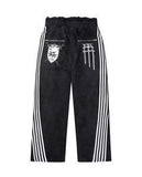 Vintage Design Sense Three Bar Print Hoodie Trendy Street Zipper Loose Repair Men's And Women's Clothing HZ0108