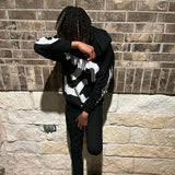 Hoodie Tide Pistol Digital Printed Switor Loose Casual Shirt Street Gothic Rite HZ0108