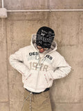 Trend Leisure High Street Letter Printing Jacket Men And Women The Same Hot Brick Hoodie HZ0108