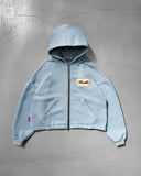 Autumn And Winter New Shirt Men And Women The Same Retro Street Style Printed Hooded Cardigan Jacket HZ0108