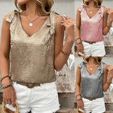 2026 Tiktok Summer New Lady Casual Round Neck Wtf Blouse T-Shirt HZ0108