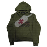 Harajuku High Street Vintage Bandage 3D Print Casual Street Style Pocket Hoodie Hoodie Fashion Women's Clothing HZ0108