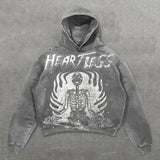 2025 Jacket Street Fashion Brand Skeleton Hoodie 3D Digital Printing Casual Loose Hoodie Men HZ0108