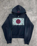 2025 New Y2K Street Punk Hoodie Men's And Women's Loose Long-Sleeved Jacket HZ0108