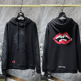 2025 New Hromium Heart Jersey Cross Hoodie Casual Loose Men's And Women's Zipper Hoodie HZ0108