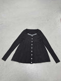 Sweet Girl Style Lace To Receive Waist Sweater New Stylish Comfortable Long Sleeve Top HZ0108
