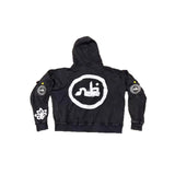 Diablo Personality Street Hoodie Without Pocket Design Zipper Trend Loose Men And Women's Same Dress HZ0108