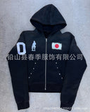 2025 Letter Tide Hooded Autumn And Winter New Hoodie Hoodie HZ0108