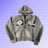 Y2k Vintage Gothic Hoodie 3D Digital Print Hik Hop Loose Hoodie HZ0108