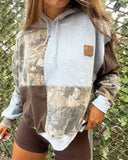 2025 Women's Long-Sleeved Print Women's Hoodie HZ0107