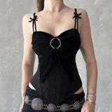 New Street Hottie Wind Chime Spliced Five-Pointed Star Low-Rise Shorts Sexy Body-Body-Buff Hot Pants 2025 Summer HZ0107