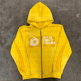 Y2k Vintage Gothic Hoodie 3D Digital Print Hik Hop Loose Hoodie HZ0108