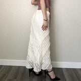 Purely Sexual Sexy Low-Rise Twill Lace Skirt Femininity Fashion Temperament Slim Slim Ass And Hip Skirts Summer HZ0107