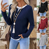 Tiktok 2026 New Lady Coloring Collar Sleeveless Knitted Dress HZ0108