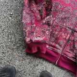 2025 Digital 3D Printing Ins Street Retro Zipper Men's And Women's Hoodie One HZ0108