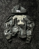 Y2K H-Hang Hop Letter 3D Printed Hoodie Personality Street Men And Women Loose Zipper Open Shirt Top HZ0108