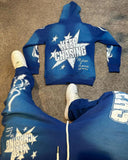 2025 Jacket Street Fashion Brand Skeleton Hoodie 3D Digital Printing Casual Loose Hoodie Men HZ0108