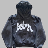 Fashion 3D Digital Letter Printing Hooded Loose Hoodie Trend Men's And Women's Same Set HZ0108