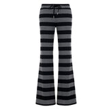 Autumn 2025 Languid Wind Hit The Color Striped With Casual Pants Feel Thin Loose Broad Legs Hot Trousers HZ0107