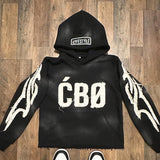 Winter Personality Letter 3D Printing Street Style Trend Hoodie T-Shirt High Street Sweater HZ0108