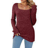 2025 Women's Clothing New Blouse Autumn And Winter Collar Pit Grinding Long Version Of Long-Sleeved Woman HZ0108