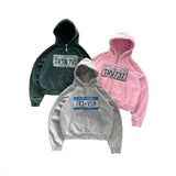 Ins Personality Print Zippered Sweater Long-Sleeved Hoodie Hoodie Retro Coat Street Trendy Y2k HZ0108