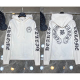 2025 New Hromium Heart Jersey Cross Hoodie Casual Loose Men's And Women's Zipper Hoodie HZ0108