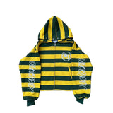 New Letter Print Loose Zipper Hoodie Men's And Women's Long-Sleeved Hoodie HZ0108