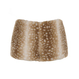 Autumn And Winter New Hair Splicing Low-Waisted Babes Shorts Warm Fashion Plush Bag Hip Pants Hot Pants Woman HZ0107