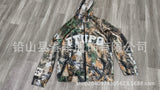 2025 Explosion Of Retro Camouflage Trendy Hoodie Personality Loose Men And Women's Same Tunic HZ0108
