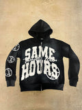 2025 Letter Tide Hooded Autumn And Winter New Hoodie Hoodie HZ0108