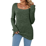 2025 Women's Clothing New Blouse Autumn And Winter Collar Pit Grinding Long Version Of Long-Sleeved Woman HZ0108