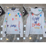 2025 New Hromium Heart Jersey Cross Hoodie Casual Loose Men's And Women's Zipper Hoodie HZ0108