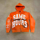 2025 Letter Tide Hooded Autumn And Winter New Hoodie Hoodie HZ0108