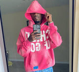 Fall Shoulder Size Autumn Winter Men's Fashion Sports Casual Hoodie Couple Jersey HZ0108