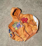 2025 New Autumn Casual Cute Trend 3D Digital Printing Cardigan Hoodie HZ0108