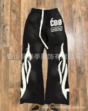 Winter Personality Letter 3D Printing Street Style Trend Hoodie T-Shirt High Street Sweater HZ0108